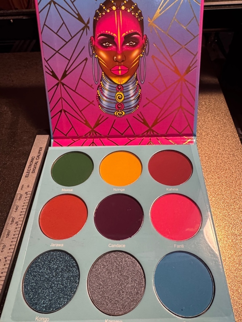 Juvia’s Place NIB The Warrior III Eyeshadow palette,bold fun colors, festival🔆